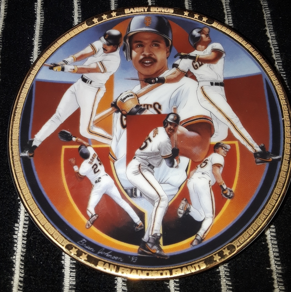 MLB San Francisco Giants Barry Bonds Plate